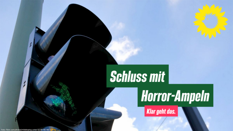 Schluss mit Horror-Ampeln